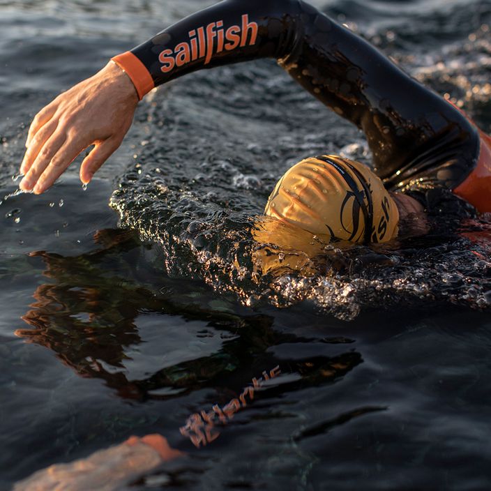 Гідрокостюм для триатлону жіночий Sailfish Atlantic 2 black/orange 6