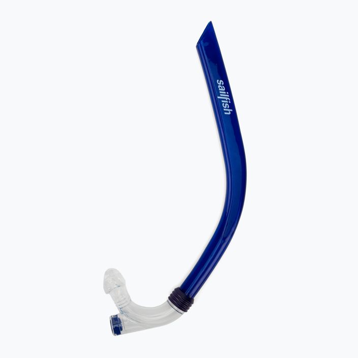Трубка для плавання фронтальна Sailfish Snorkel blue 2