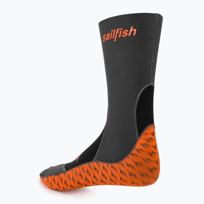 Шкарпетки неопренові Sailfish Neoprene чорно-помаранчеві 2
