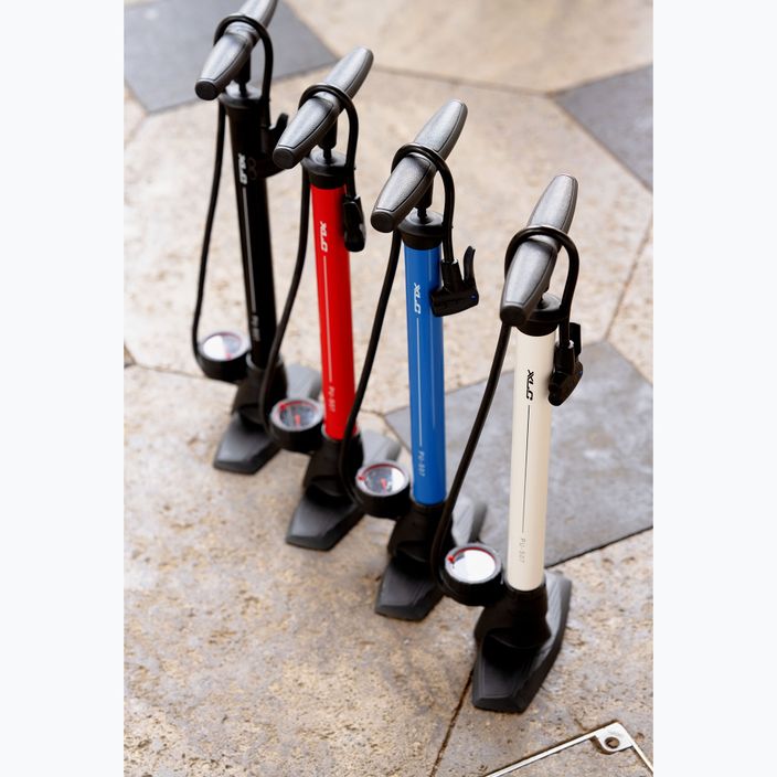 Насос велосипедний XLC PU-S07 Delta Classic Floor Pump black 8