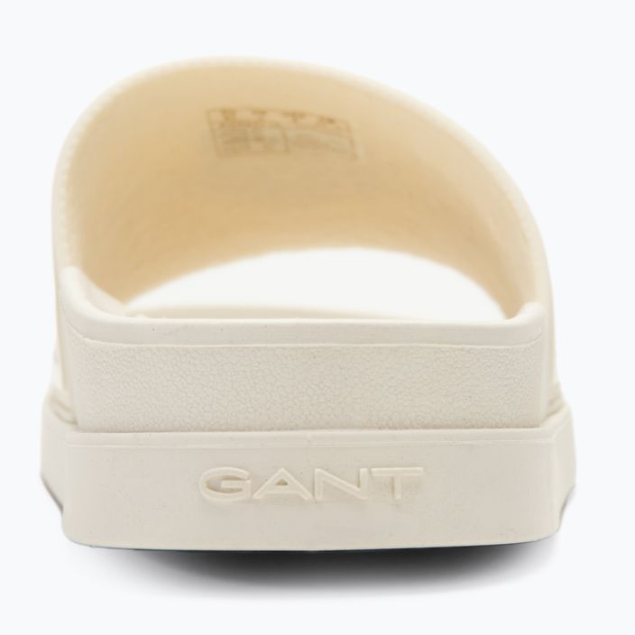 Шльопанці чоловічі GANT Pierbay white 6