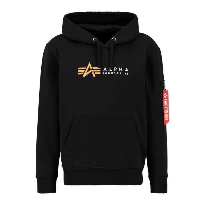 Кофта чоловіча Alpha Industries Alpha Label black 2