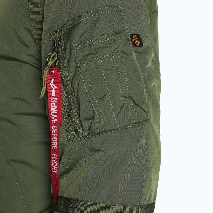 Куртка чоловіча Alpha Industries B15-3 TT sage green 5