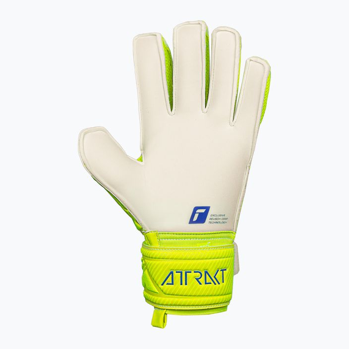 Рукавиці воротарські Reusch Attrakt Grip Finger Support жовті 5270810 8