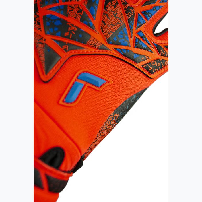 Воротарські рукавиці Reusch Attrakt Fusion Guardian гіперпомаранчеві/сині/чорні 6