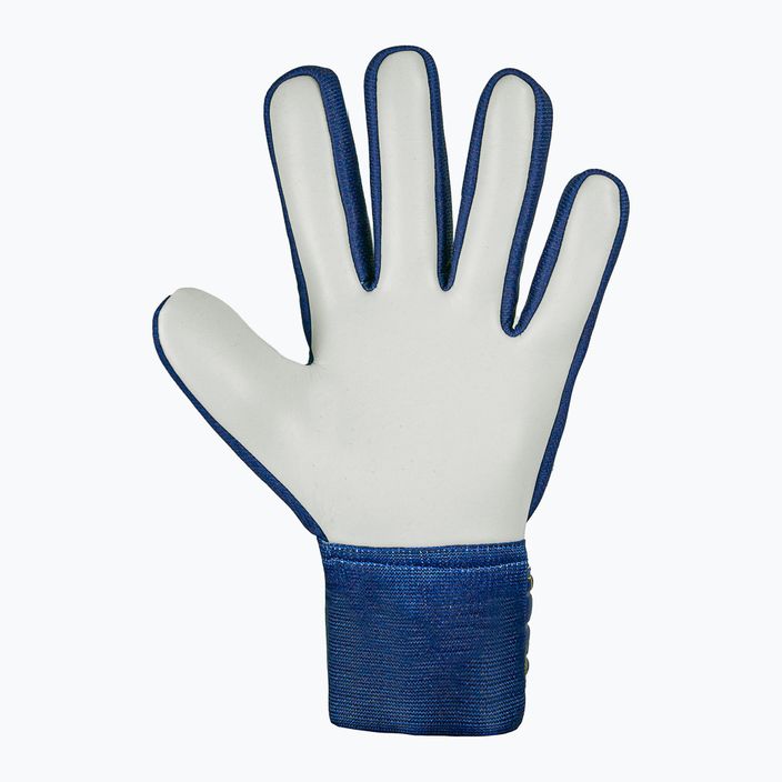 Воротарські рукавиці Reusch Attrakt Starter Solid преміум класу сині/соковиті жовті 3