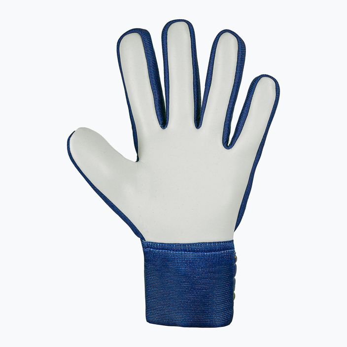 Дитячі воротарські рукавиці Reusch Attrakt Starter Solid Junior преміум класу сині/соковиті жовті 3