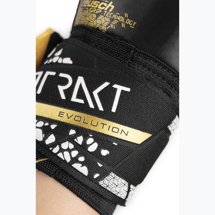 Воротарські рукавиці Reusch Attrakt Gold X Evolution Cut Finger Support чорні/золоті/білі/чорні 9