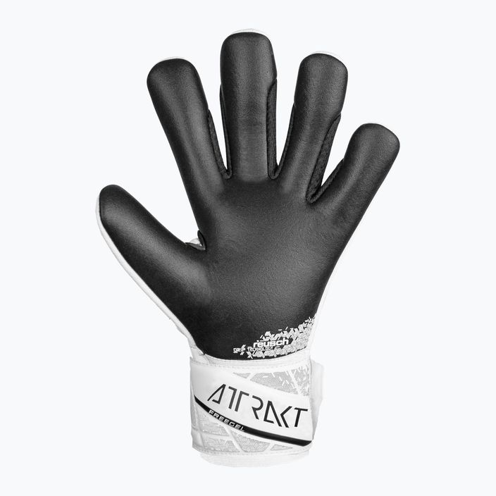 Воротарські рукавиці Reusch Attrakt Freegel Silver біло-чорні 3