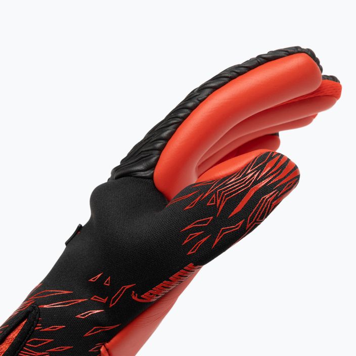 Воротарські рукавиці Reusch Venomous Gold X чорні/вогненно-червоні 3