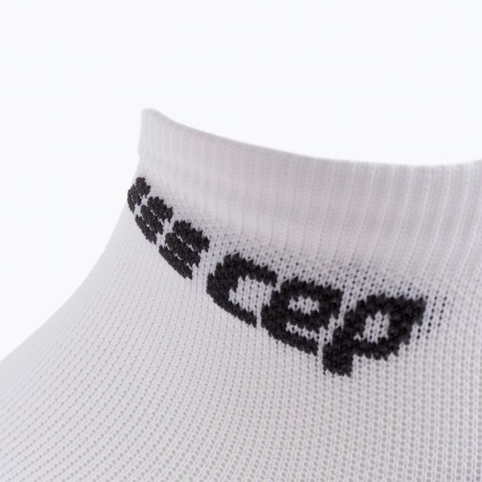 Компресійні шкарпетки для бігу жіночі CEP Low-Cut 3.0 білі WP4A8X2 3
