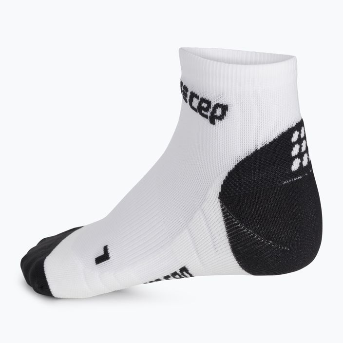 Компресійні шкарпетки для бігу чоловічі CEP Low-Cut 3.0 білі WP5A8X2 2