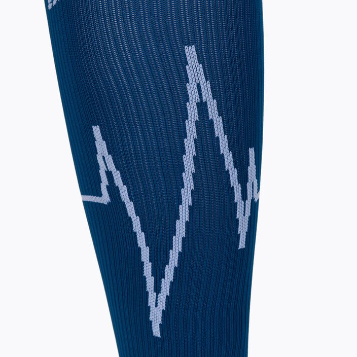 Компресійні шкарпетки для бігу чоловічі CEP Heartbeat блакитні WP30NC2 3