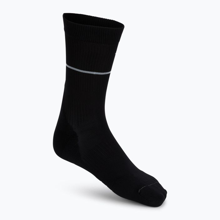 Компресійні шкарпетки для бігу чоловічі CEP Heartbeat чорні WP3CKC2