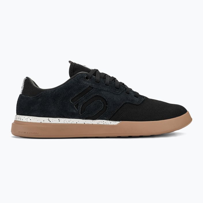 Велотуфлі платформи чоловічі adidas FIVE TEN Sleuth core black/core black/gum m2 3