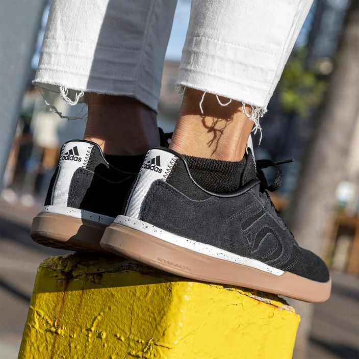 Велотуфлі платформи чоловічі adidas FIVE TEN Sleuth core black/core black/gum m2 12