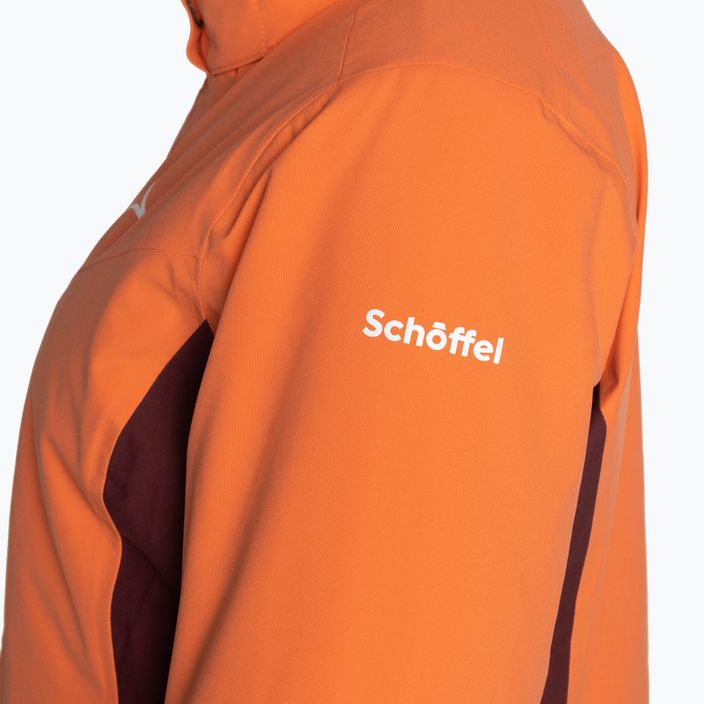 Куртка гірськолижна жіноча Schöffel Kanzelwand coral orange 5