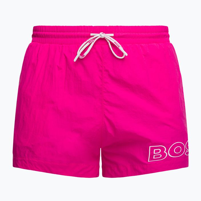 Шорти для плавання чоловічі Hugo Boss Mooneye рожеві 50469280-660
