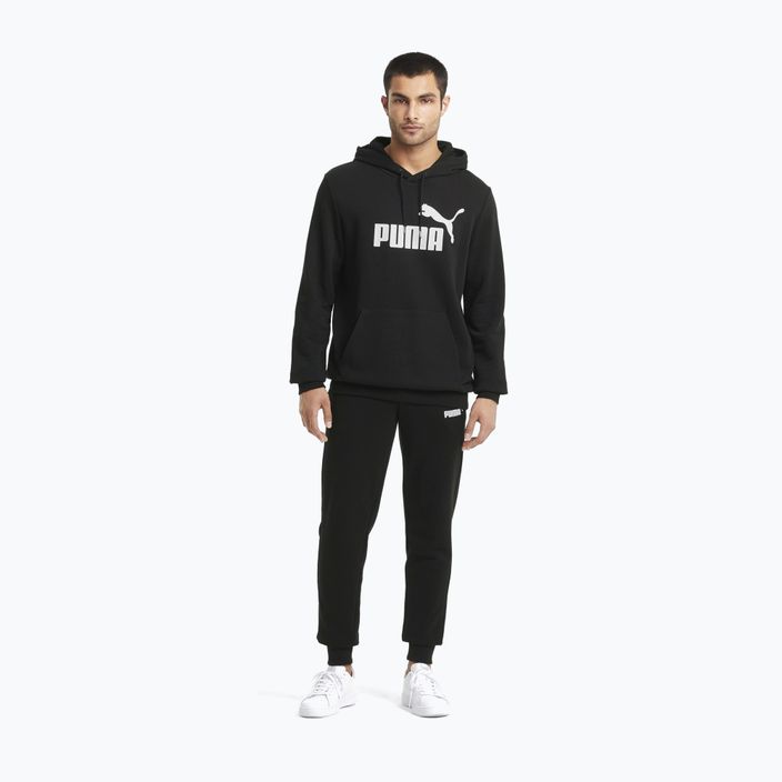 Чоловіча толстовка з великим логотипом PUMA Essentials TR puma чорна 2