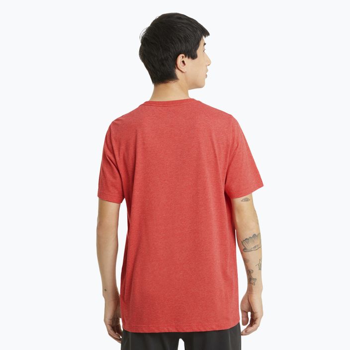 Чоловіча футболка PUMA Essentials Heather Tee з високим ризиком червоного кольору 3