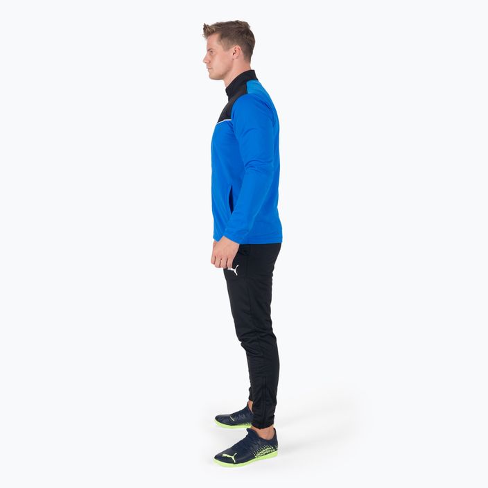 Футбольний спортивний костюм чоловічий PUMA Individualrise Tracksuit блакитно-чорний 657534 06 3