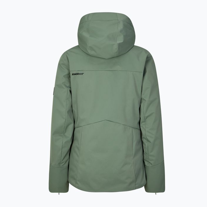 Куртка лижна жіноча ZIENER Talsina зелена 224105 9