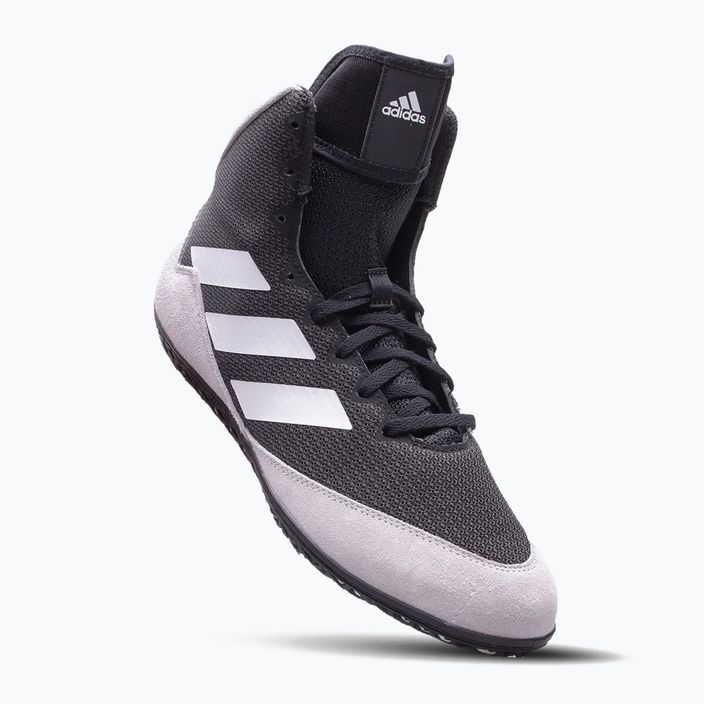Кросівки боксерські adidas Mat Wizard 5 чорно-білі FZ5381 15
