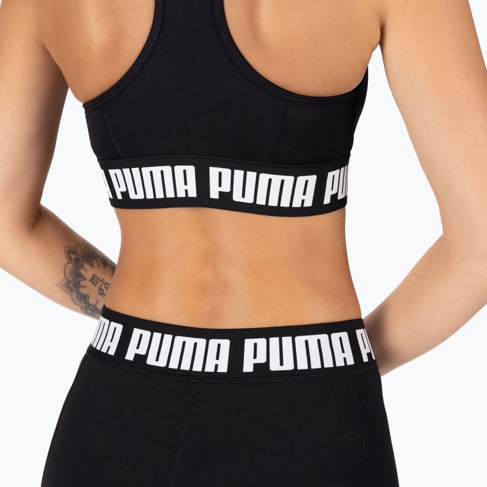 Бюстгальтер спортивний PUMA Mid Impact Puma Strong PM чорний 521599 01 6