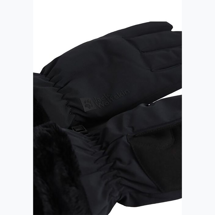 Рукавички трекінгові Jack Wolfskin Highloft black 2