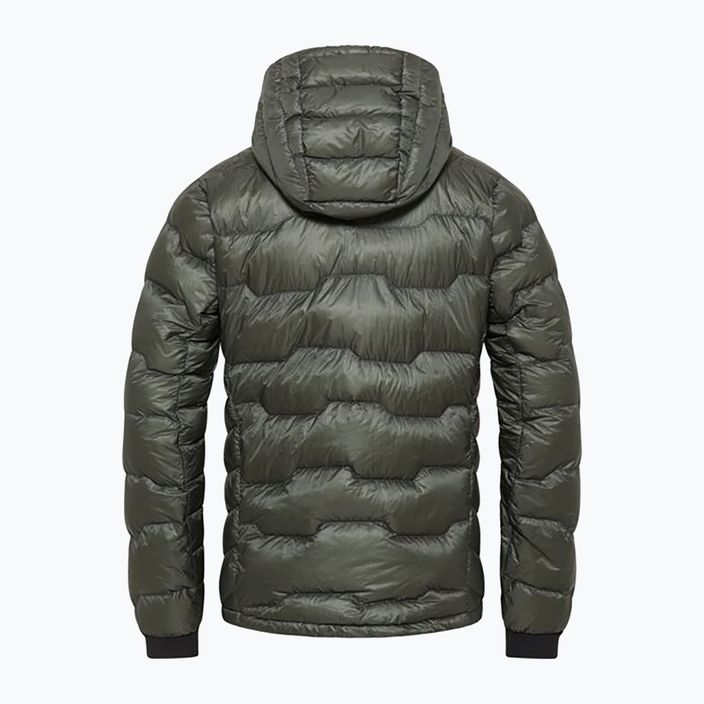 Чоловічий капюшон Jack Wolfskin Alpspitze Down Hoodie сланцевий зелений 9