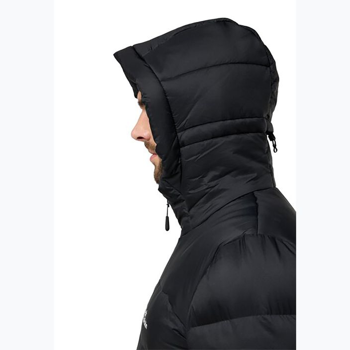 Пуховик чоловічий Jack Wolfskin Nebelhorn Down Hoody black 3