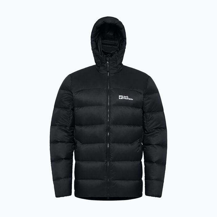 Пуховик чоловічий Jack Wolfskin Nebelhorn Down Hoody black 11