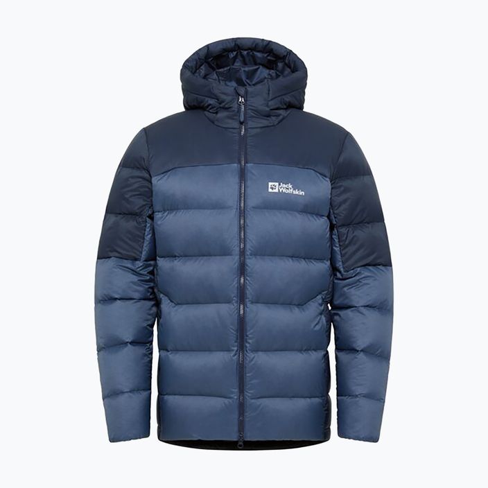 Пуховик чоловічий Jack Wolfskin Nebelhorn Down Hoody nature blue 8