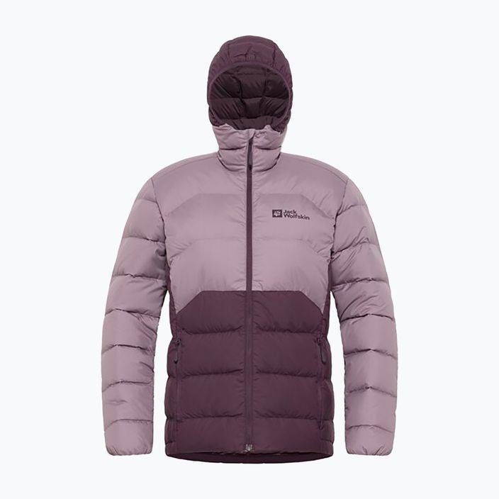 Пуховик жіночий Jack Wolfskin Ather Down Hoody midnight plum 9