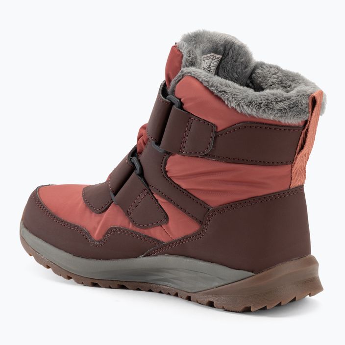 Черевики дитячі Jack Wolfskin Polar Bear-B Texapore Mid Vc dark mahogany 3