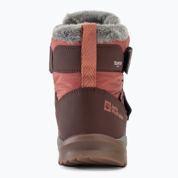 Черевики дитячі Jack Wolfskin Polar Bear-B Texapore Mid Vc dark mahogany 6