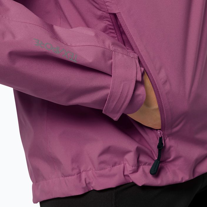 Куртка дощовик жіноча Jack Wolfskin Tasman Peak рожева 1114991_2094 3