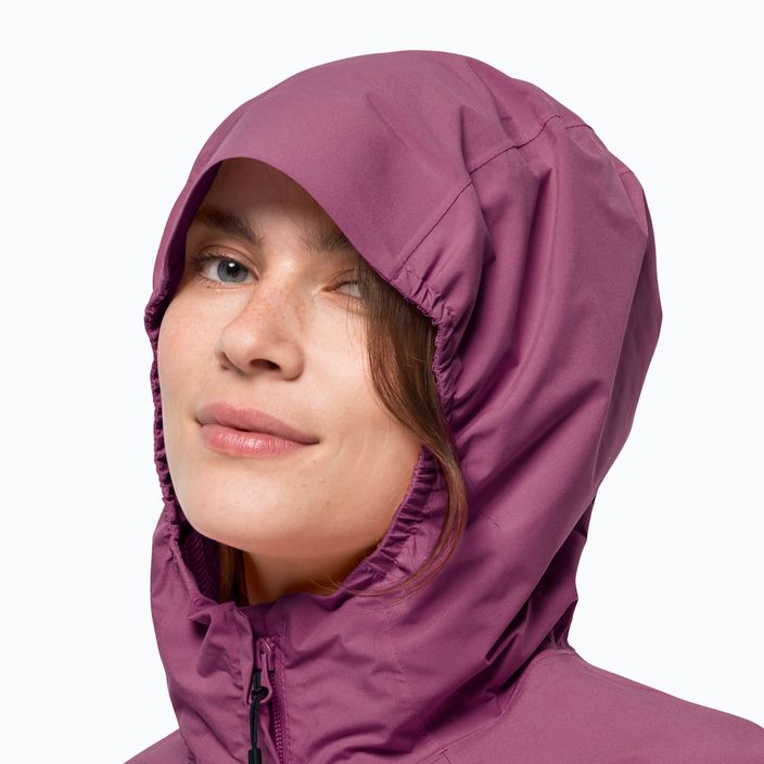 Куртка дощовик жіноча Jack Wolfskin Tasman Peak рожева 1114991_2094 5