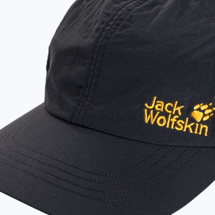 Бейсболка Jack Wolfskin Supplex Strap чорна 1910461_6000 5