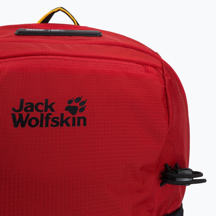 Рюкзак туристичний Jack Wolfskin Wolftrail 22 Recco червоний 2010211_2206_OS 3