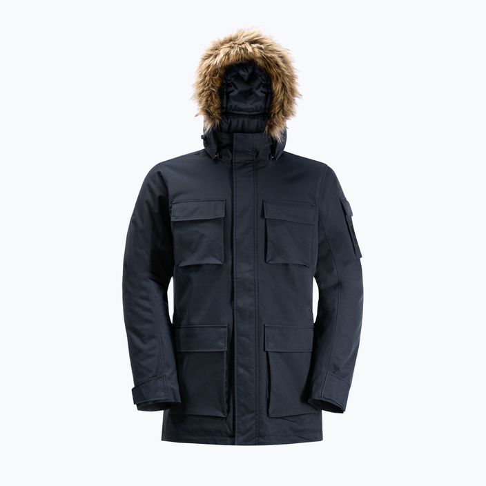 Куртка зимова чоловіча Jack Wolfskin Glacier Canyon Parka синя 1107674_1010 8