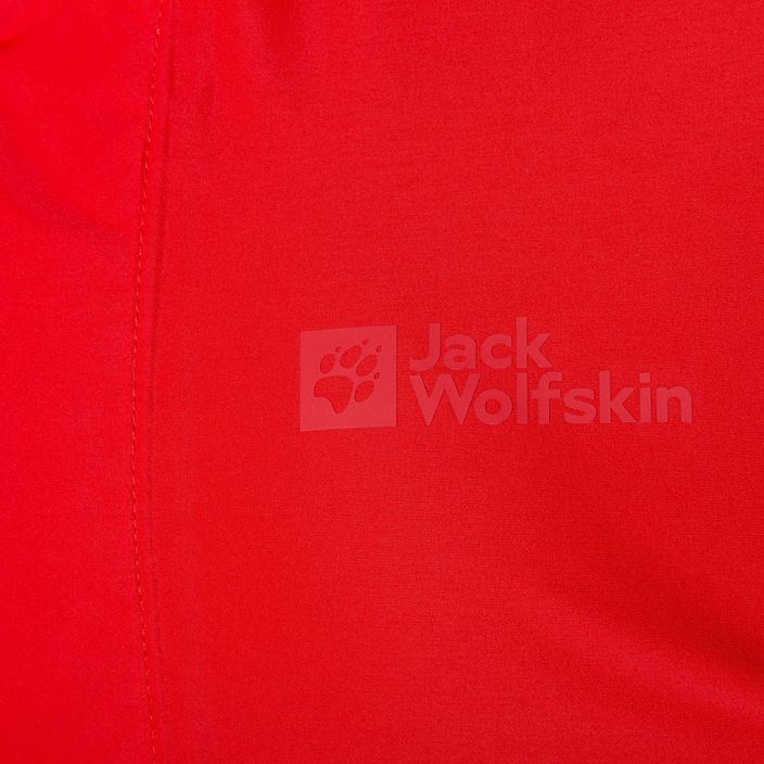 Куртка дощовик чоловіча Jack Wolfskin Stormy Point 2L червона 1111142_2206 6