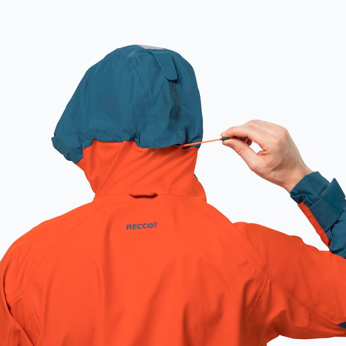 Куртка для скітуру чоловіча Jack Wolfskin Alpspitze 3L помаранчева 1115181 3