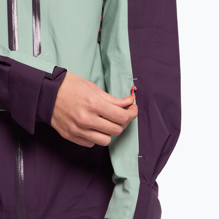 Куртка для скітуру жіноча Jack Wolfskin Alpspitze 3L зелена 1115201 7