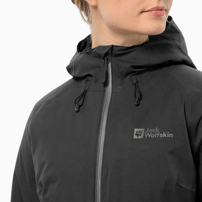 Куртка зимова жіноча Jack Wolfskin Stirnberg Ins black 4