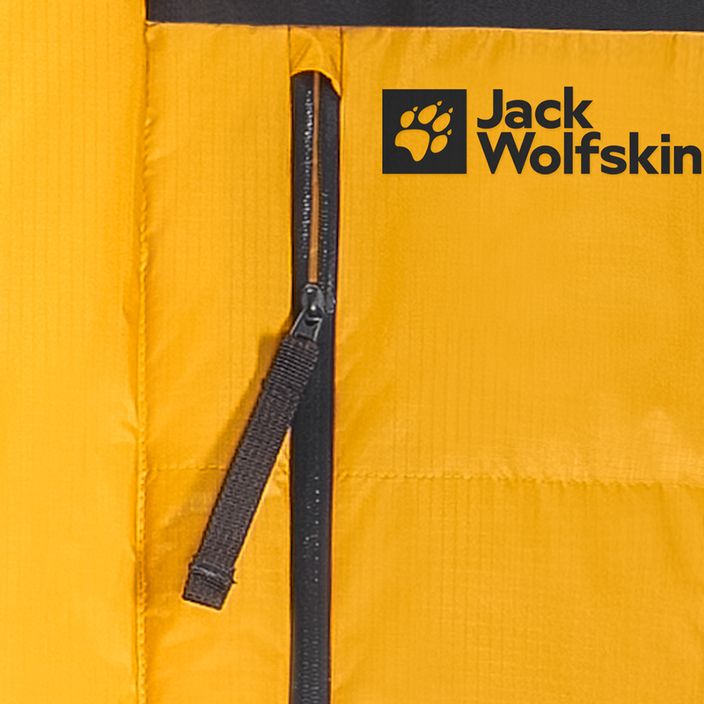 Пуховик чоловічий Jack Wolfskin 1995 Series Cook жовтий 1206751_3802 10