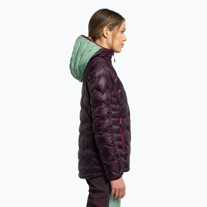 Куртка для скітуру жіноча Jack Wolfskin Alpspitze Down Hoody фіолетова 1206791_2042 3