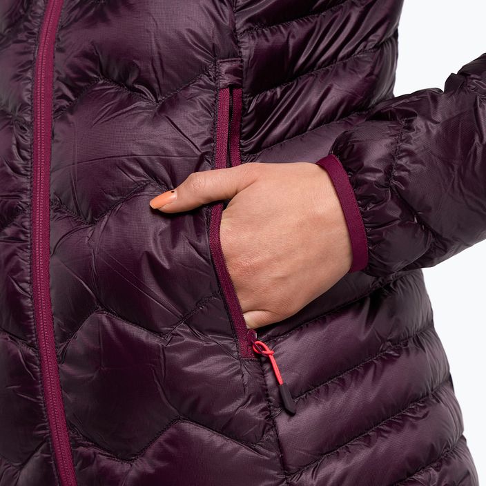Куртка для скітуру жіноча Jack Wolfskin Alpspitze Down Hoody фіолетова 1206791_2042 8