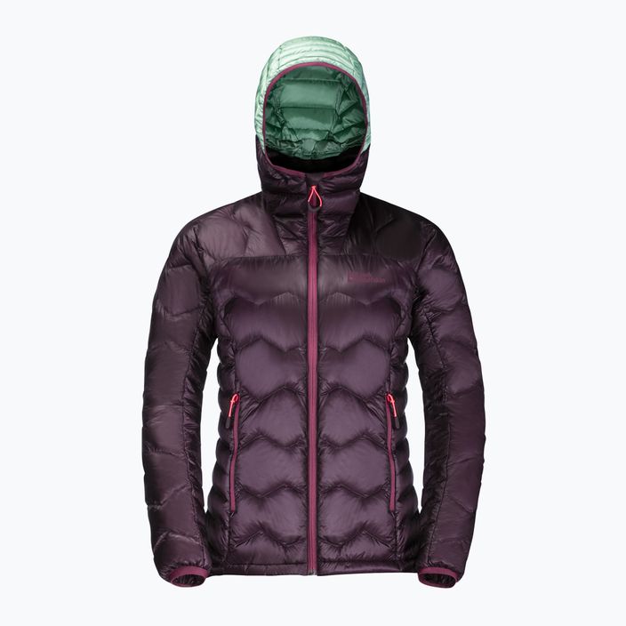 Куртка для скітуру жіноча Jack Wolfskin Alpspitze Down Hoody фіолетова 1206791_2042 10