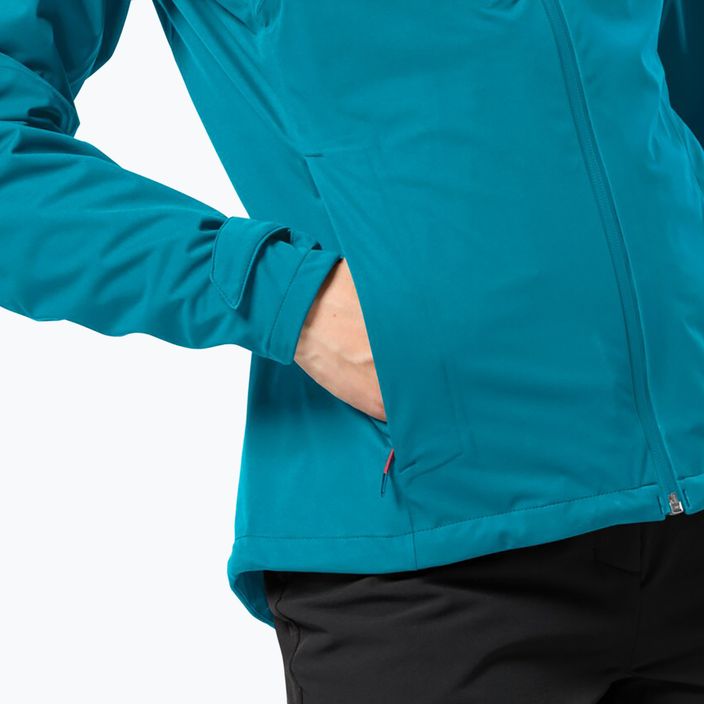 Куртка дощовик жіноча Jack Wolfskin Highest Peak блакитна 1115121_1281_001 3